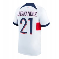 Echipament fotbal Paris Saint-Germain Lucas Hernandez #21 Tricou Deplasare 2023-24 maneca scurta